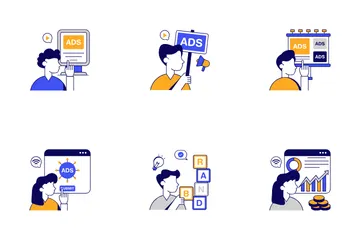 Business Marketing And Digital Marketing Icon Pack