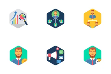 Business Marketing And Management Icon Pack