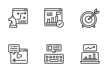 Business Marketing Icon Pack