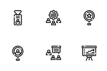 Business Meeting Icon Pack