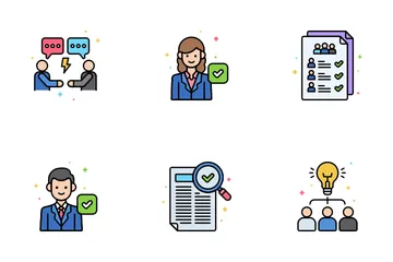 Business Meeting Icon Pack