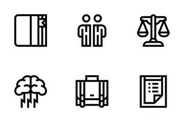 Business Meeting Icon Pack