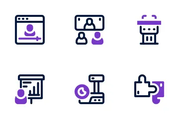 Business Meeting Icon Pack