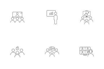 Business Meeting Icon Pack