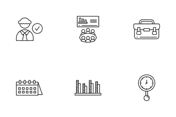 Business Meeting Icon Pack