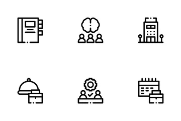 Business Meeting Icon Pack