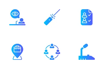 Business Meeting Icon Pack