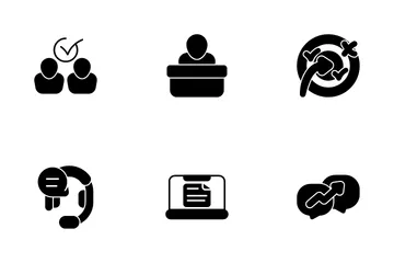 Business Meeting Icon Pack