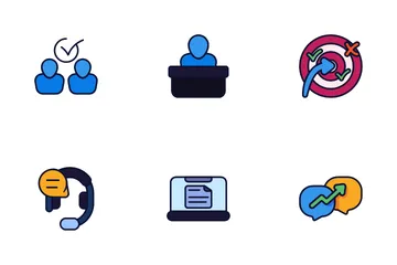 Business Meeting Icon Pack