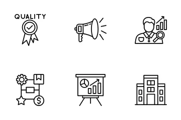 Business Model Canvas Icon Pack