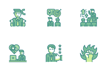 Business Motivation Icon Pack