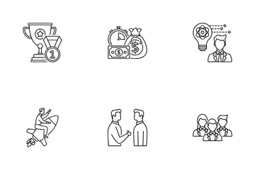 Business Motivation Icon Pack