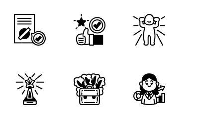 Business Motivation Icon Pack