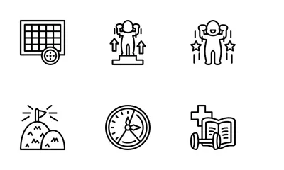 Business Motivation Icon Pack