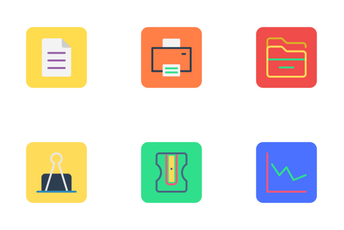 Business, Office And Marketing   Icon Pack