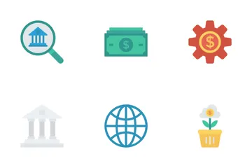 Business & Office Flat Icons Icon Pack