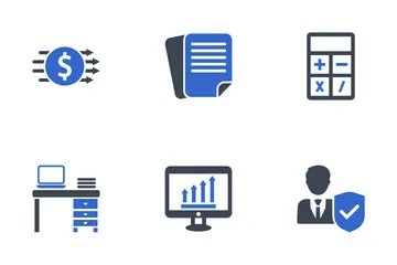 Business & Office Set - 2 Icon Pack