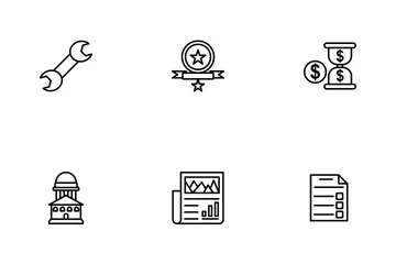 Business Part-2 Line-1 Icon Pack