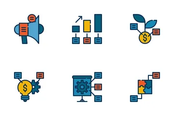 Business Plan Innovation Icon Pack