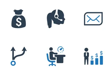 Business Planning & Management (Set-1) Icon Pack