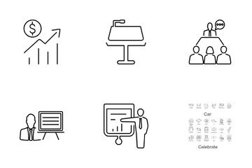 Business Presentation Icon Pack