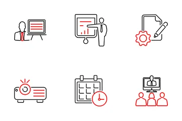 Business Presentation Icon Pack