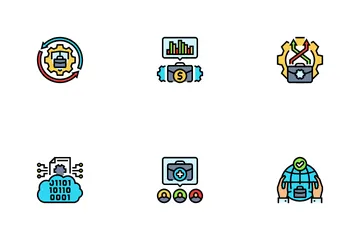 Business Process Optimization Icon Pack