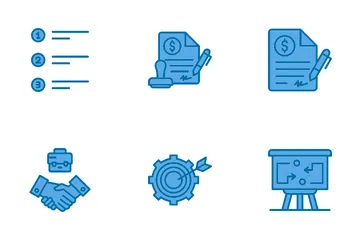 Business Project Icon Pack