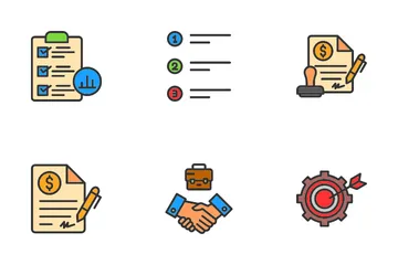 Business Project Icon Pack