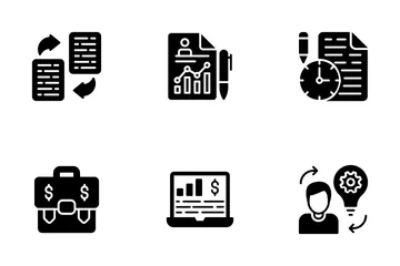 Business Project Planning Icon Pack