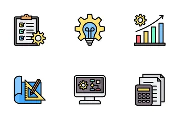 Business Projects Icon Pack