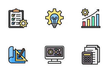 Business Projects Icon Pack