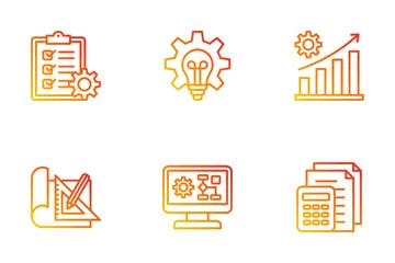 Business Projects Icon Pack