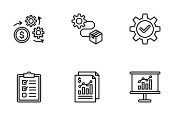 Business Projects Icon Pack