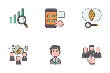 Business Recruitment Icon Pack