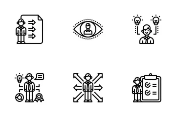 Business Recruitment Icon Pack