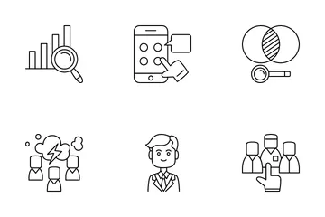 Business Recruitment Icon Pack