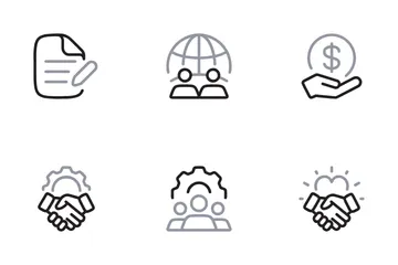 Business Relationship Icon Pack