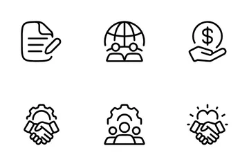 Business Relationship Icon Pack