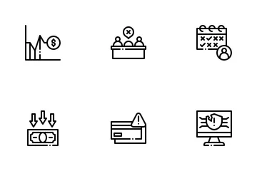 Business Risks Icon Pack