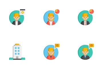 Business Roles And Positions Icon Pack