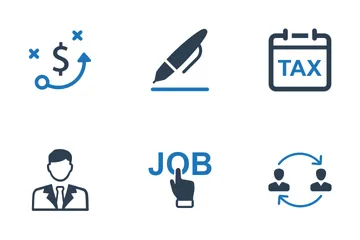 Business - Set 8 Icon Pack