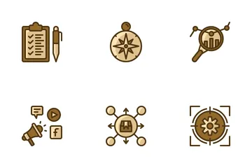 Business Strategy Icon Pack