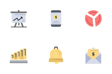 Business Strategy And Finance Icon Pack