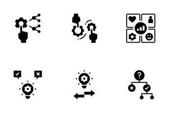 Business Strategy Development Icon Pack