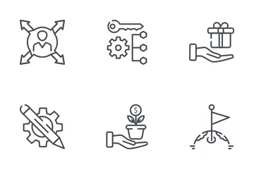 Business Strategy Icon Pack