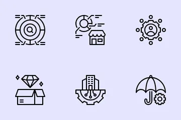 Business Strategy Icon Pack