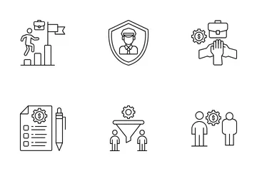 Business Strategy Icon Pack