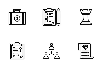 Business Strategy Icon Pack