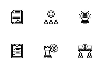 Business Strategy Icon Pack